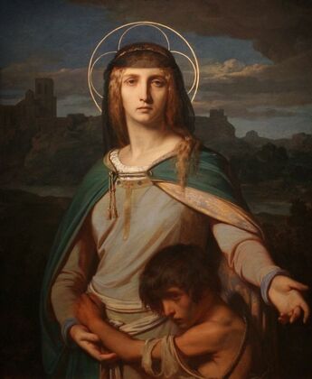 Saint Monica in a Landscape — size preview