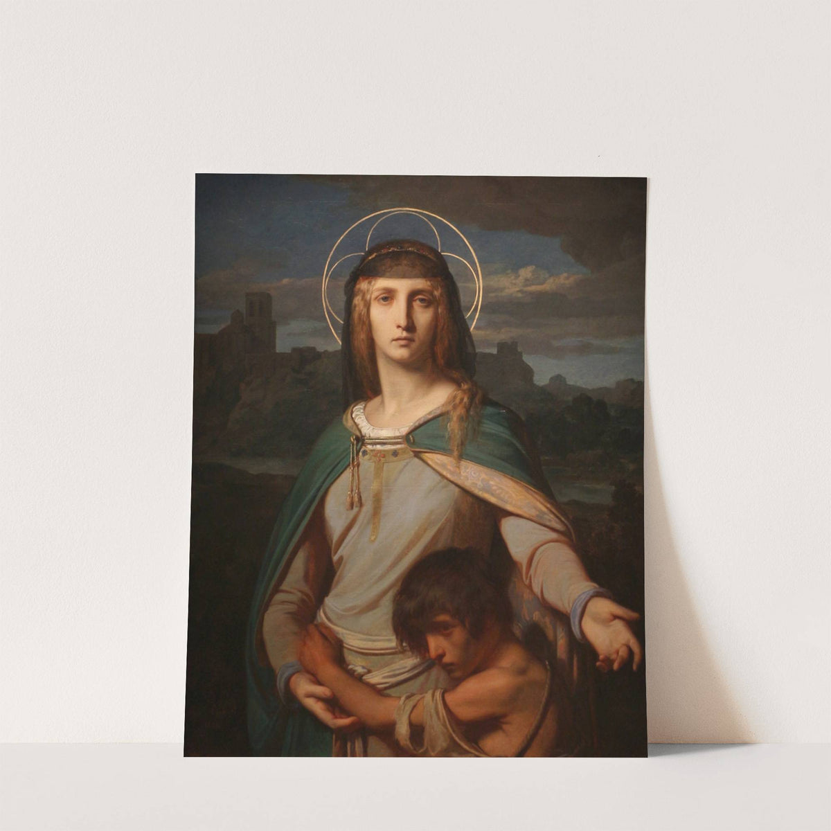 Saint Monica in a Landscape by Alexandre Cabanel