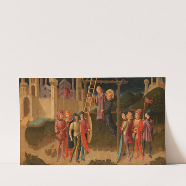 Saint Nicholas of Tolentino Saving a Hanged Man (c. 1470) by Zanobi di Jacopo Machiavelli