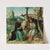 Saint Paul the Hermit and Saint Anthony Abbot fed by a raven by Dutch School