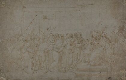 Saint Peter Brought before Nero
