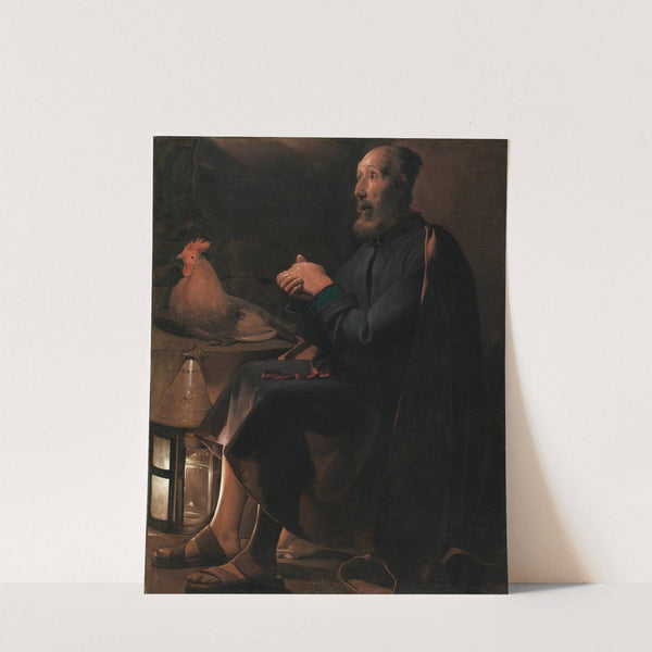 Saint Peter Repentant by Georges de La Tour