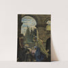 Saint Pierre au chevet de saint Hilaire by Arthur-Joseph Gueniot