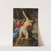 Saint Sebastian healed by an angel by Theodoor Rombouts