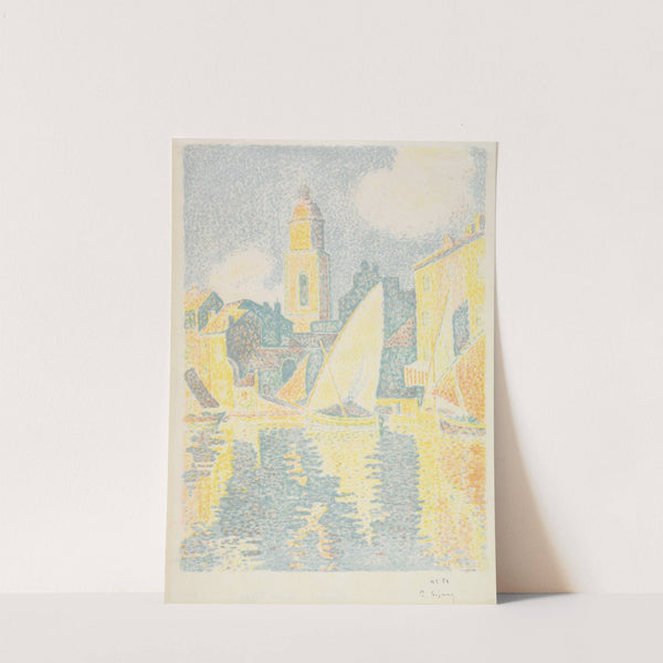 Saint-Tropez; The Port by Paul Signac
