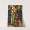 Saint Ursula with Two Angels and Donor by Benozzo Gozzoli