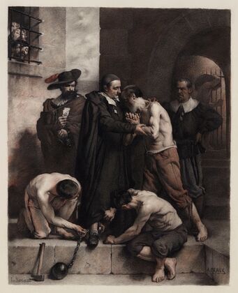 Saint Vincent de Paul rachète les galériens (1865)