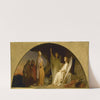 Sainte Madeleine au sépulcre (1842) by Léon Cogniet