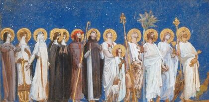 Saints en procession