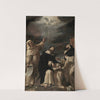 Saints Vincent Ferrer, Peter Martyr and Raymond of Peñafort by Mattia Preti