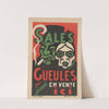 Sales gueules par Jossot. En vente ici (1896) by Henri-Gustave Jossot