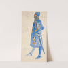 Salisbury (armed), costume sketch for Henry Irving’s 1898 Planned Production of Richard II by Edwin Austin Abbey