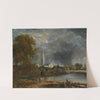 Salisbury Cathedral From The Meadows by John Constable