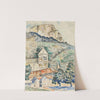 Sallanches, La dent de Warens (1919) by Paul Signac