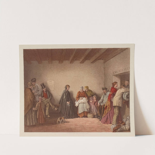 Salle dite des engagements au Mont-de-Piété (1861) by Ferdinand Heilbuth