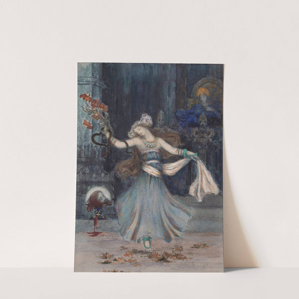 Salomé Dancing Before the Head of St. John the Baptist (mid to late 19th century) by Gustave Moreau