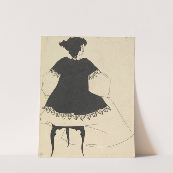 Salome on Settle, The Conductor (between 1892 and 1898) by Aubrey Vincent Beardsley