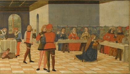 Salome Presenting The Head Of St. John The Baptist To King Herod
