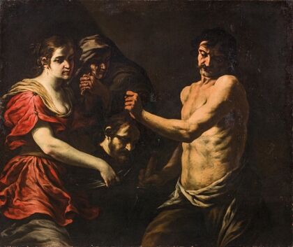 Salome Receiving The Head Of Saint John The Baptist