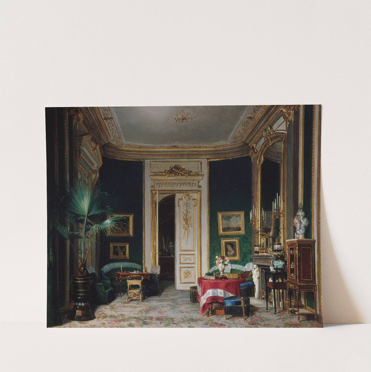 Salon de l'hôtel Wendel, rue de Clichy by Sébastien-Charles Giraud