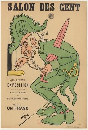 Salon des cent. Quatrième exposition, du 1er au 30 août 1894 au Casino de Boulogne-sur-Mer (1894)