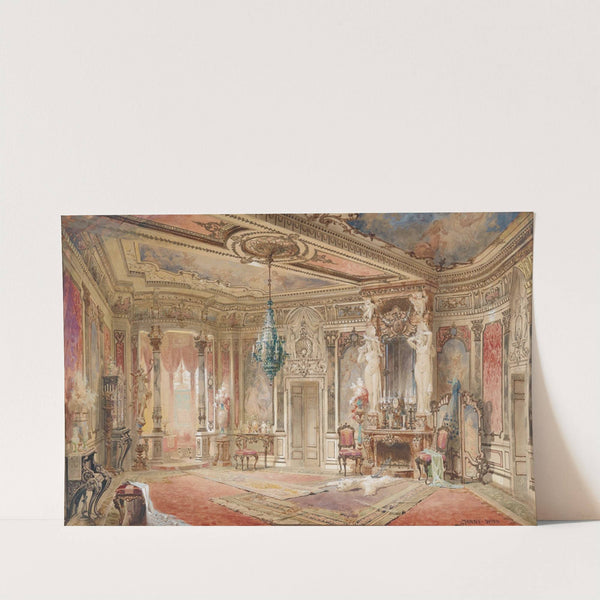 Salon im Makartstil by Georg Janny