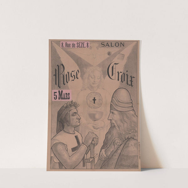 Salon Rose Croix 3ème Salon 1894 (1894) by Gabriel Albinet