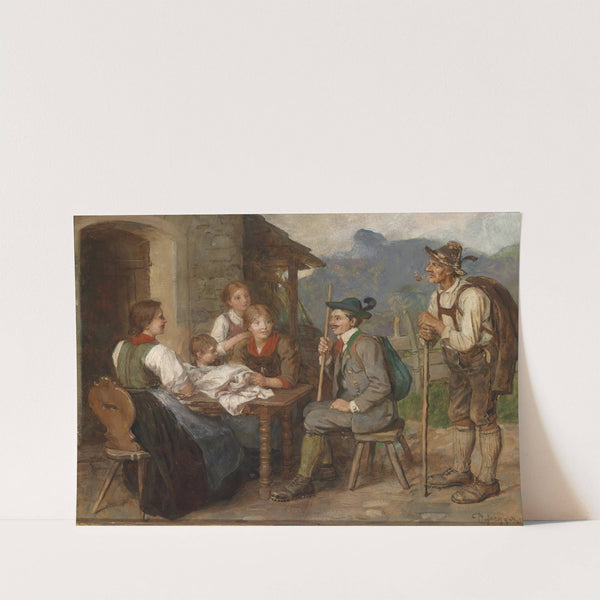 Salon-Tiroler (1916) by Franz von Defregger
