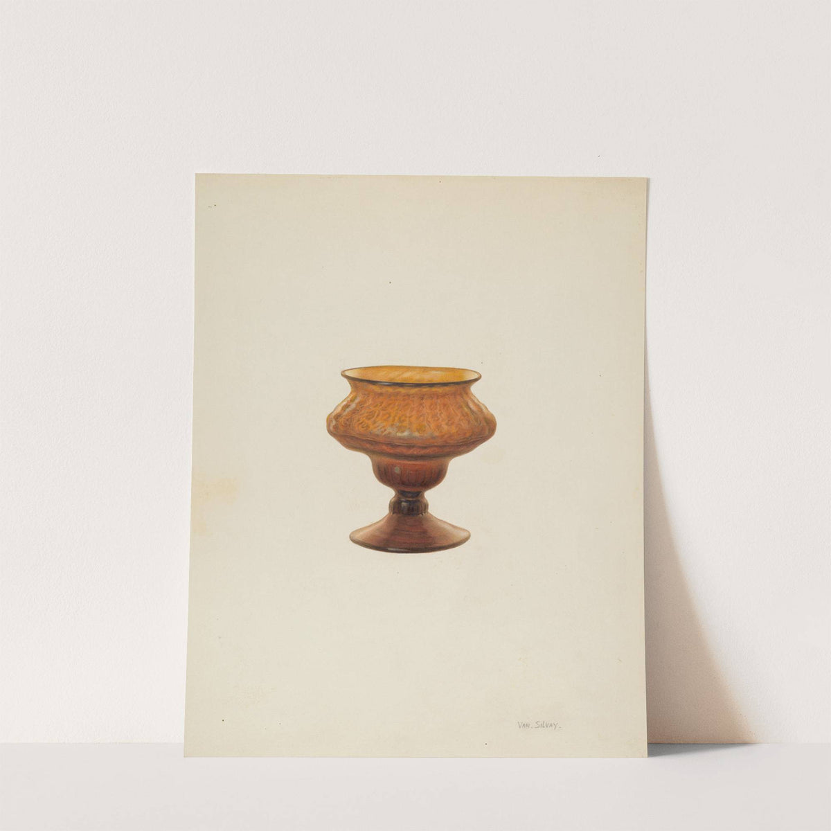 Salt Cup (c. 1940) by Van Silvay