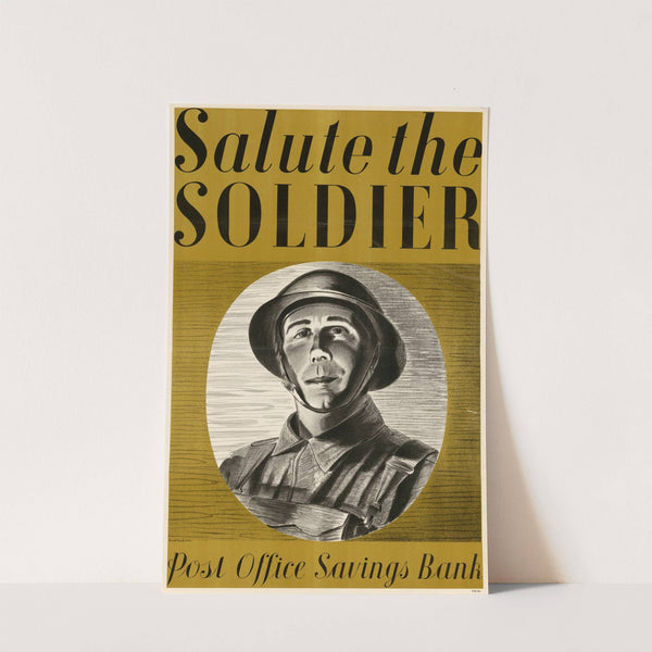 Salute the Soldier - Post Office Savings Bank by Barnett Freedman