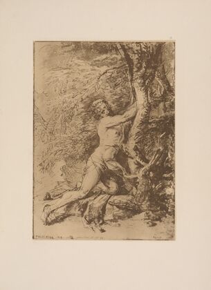 Salvatore Rosa – Milo of Croton