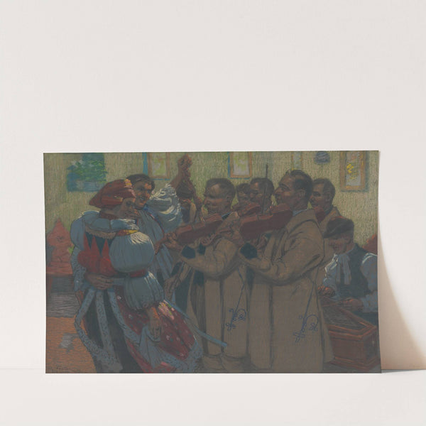 Samko Dudík with his Band (1927) by Antos Frolka