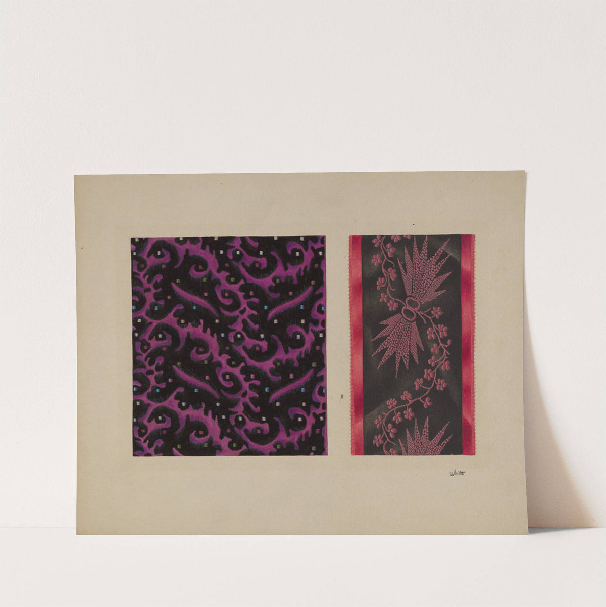 Sample of Silk by Edward White