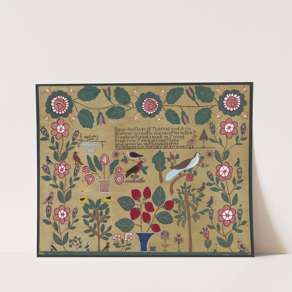 Sampler by Katherine Hastings