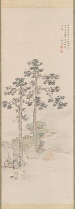 Sampling Tea beneath the Wu Trees (1840)