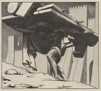 Samson Carrying the Gates (1881)