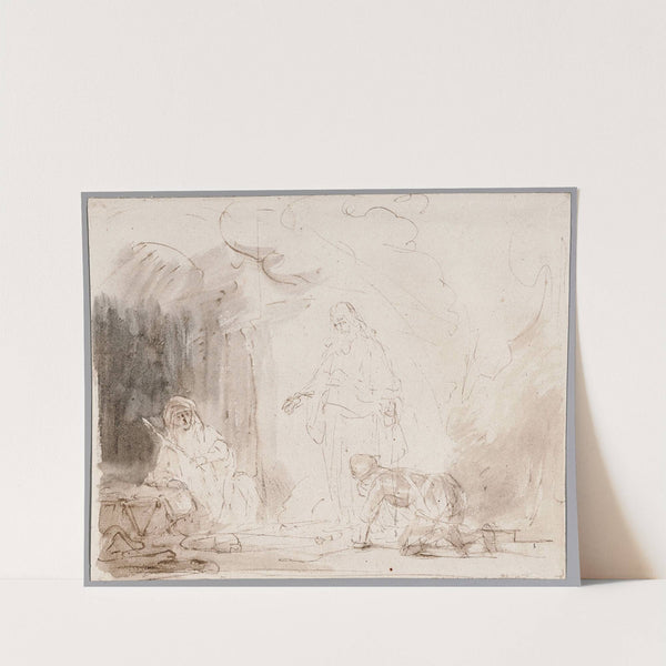 Samuel appears to Saul at the Witch of Endor (1640 - 1643) by Ferdinand Bol