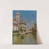 San Geremia And Palazzo Labia, Venice by Rubens Santoro