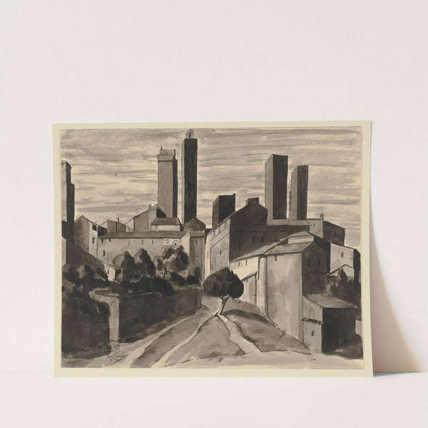 San Gimignano by Hermann Lismann