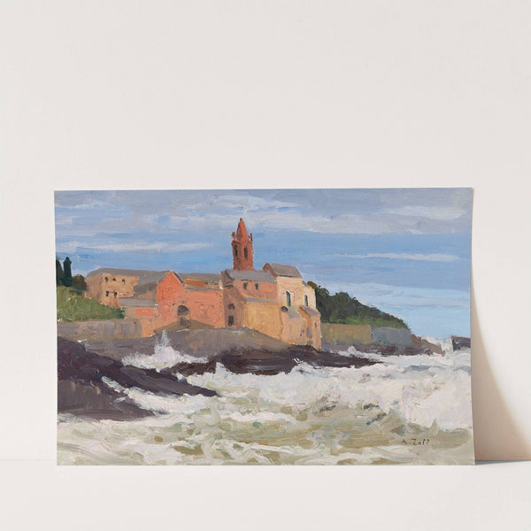 San Giuliano In Genoa by Alfred Zoff