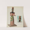 San Jose, Carved and Painted Wooden Santo by Majel G. Claflin