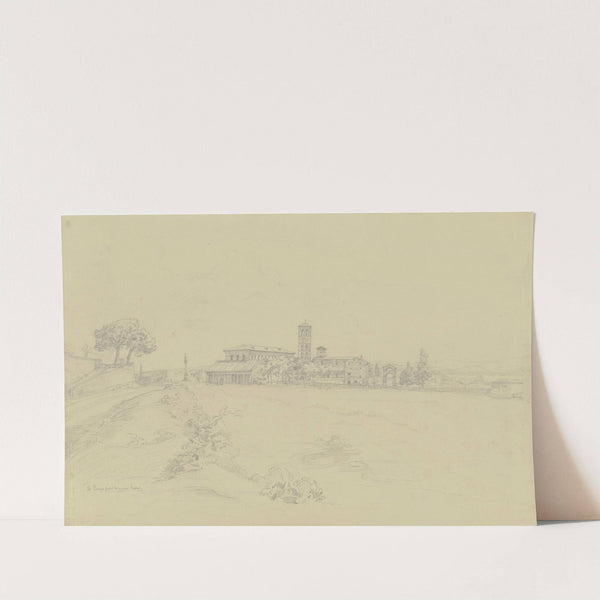 San Lorenzo fuori le mura by Ludwig Metz