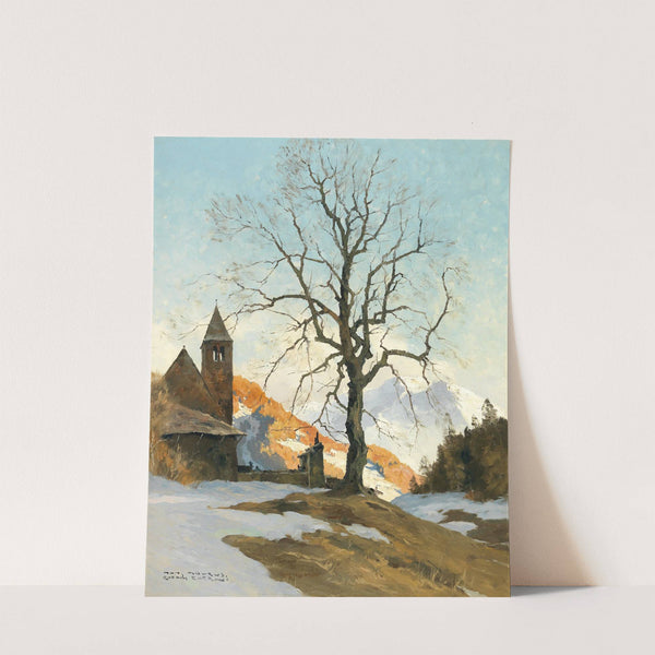 San Lugano near Bolzano by Hans Maurus