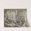 Sancho Fleeing from the Servants of the Duke (1735-1736) by François Boucher