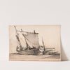 Sandgate Boats (1814) by Samuel Prout