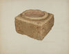 Sandstone Holy Water Font