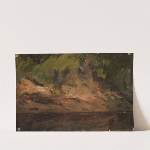 Sandy bank. Study from Podolia by Jan Ciągliński