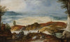 Sandy landscape with travellers and cattle (1610-1615)