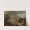 Sandy Road with a Farmhouse by Jan van Goyen