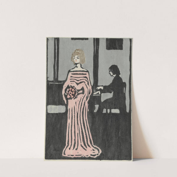 Sängerin (1903) by Wassily Kandinsky